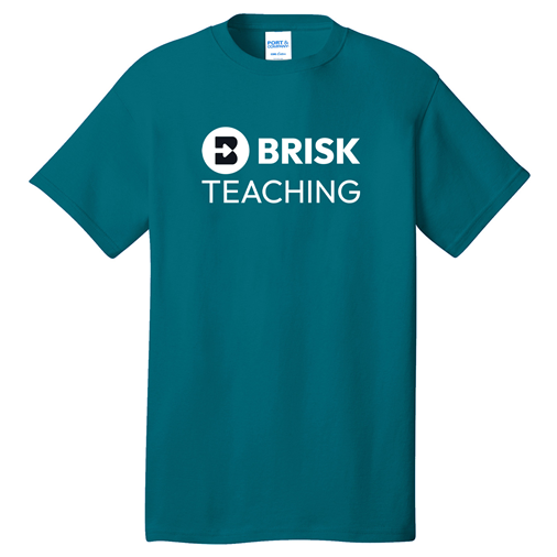 Port & Company Core Cotton Teal Unisex T-Shirt  