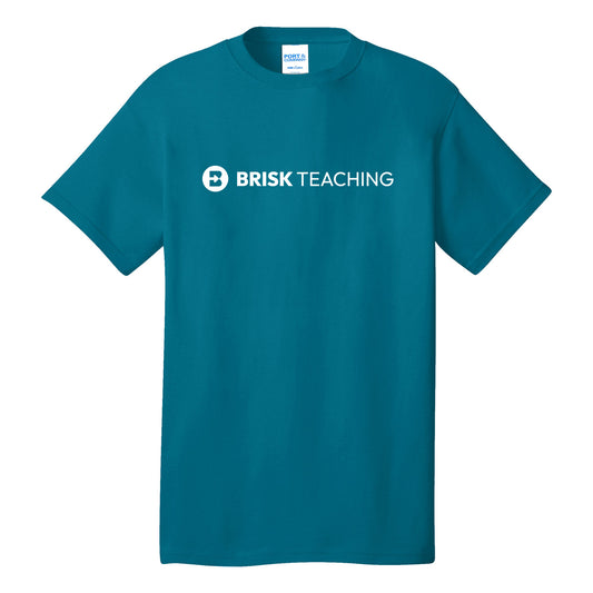  Port & Company® Core Cotton Teal T-Shirt - Men's - PL